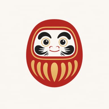 起福堂のだるま